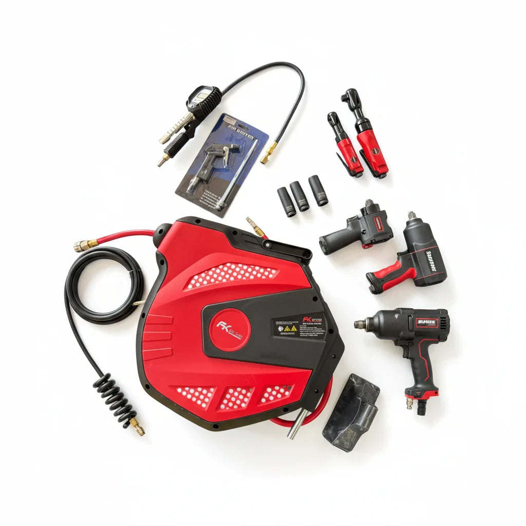 10-Piece Air Tool Set – Professional Pneumatic Workshop Kit