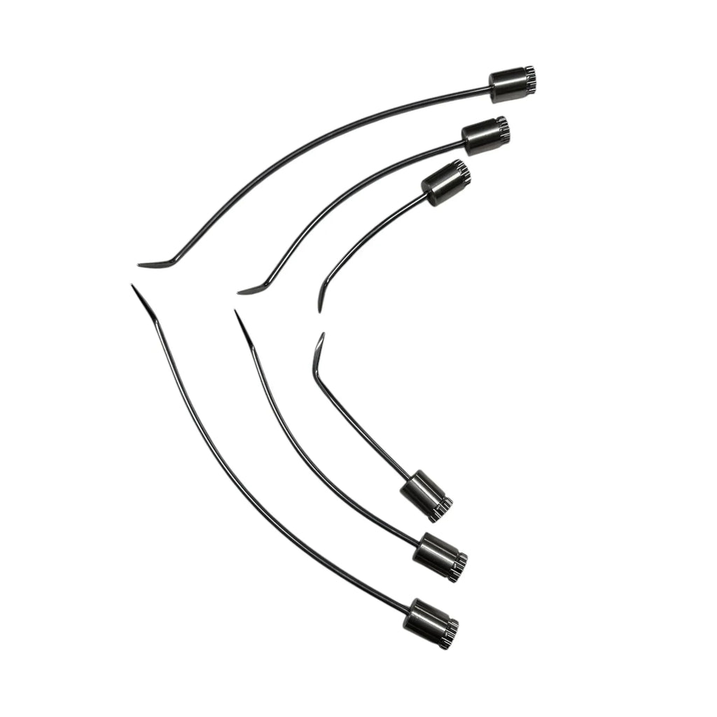 DentPDR DENTPDR Munich Edition - 360° Rotating Steel Dent Repair Rods (6 Pieces) – DentPDR Stainless Steel stainless steel PDR tool