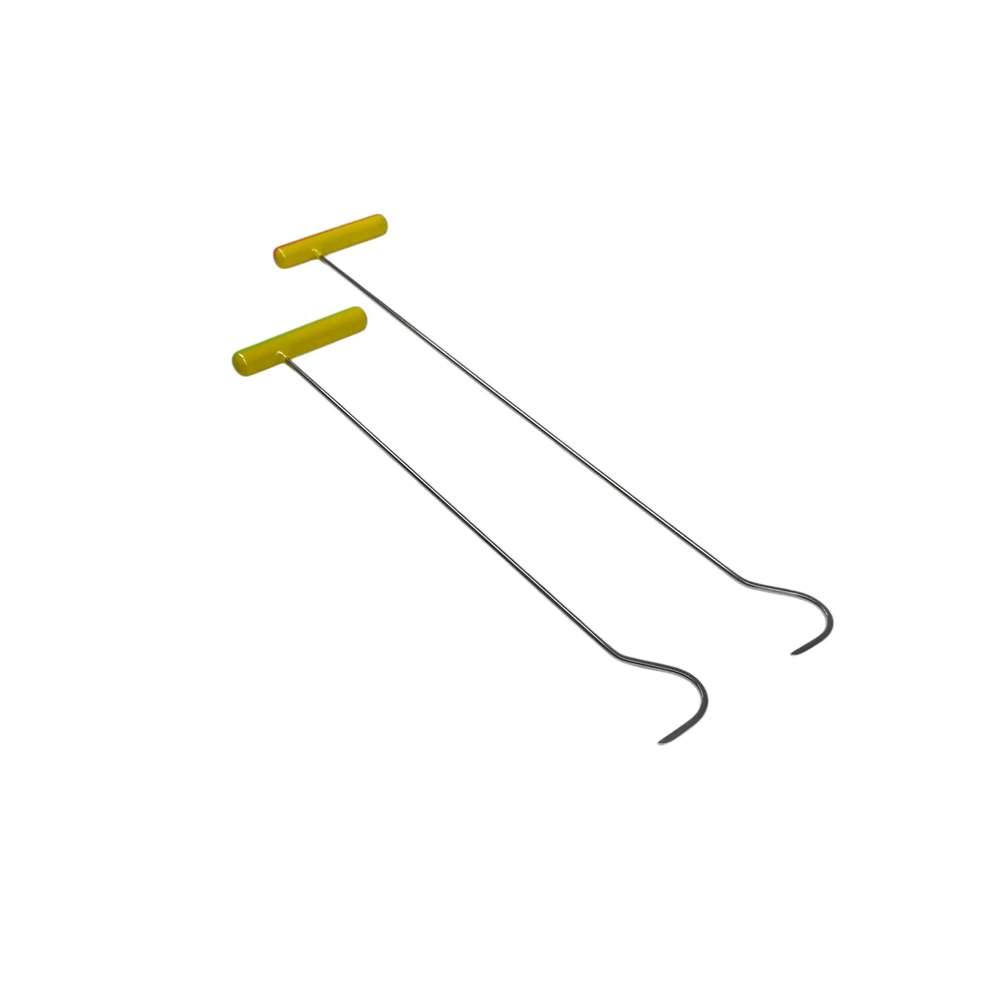 DentPDR Tynora Edition 2-Piece Sharp Tip C-Bend Steel PDR Tools – Paintless Dent Repair Rods - DentPDR Stainless Steel – DentPDR Stainless Steel stainless steel PDR tool