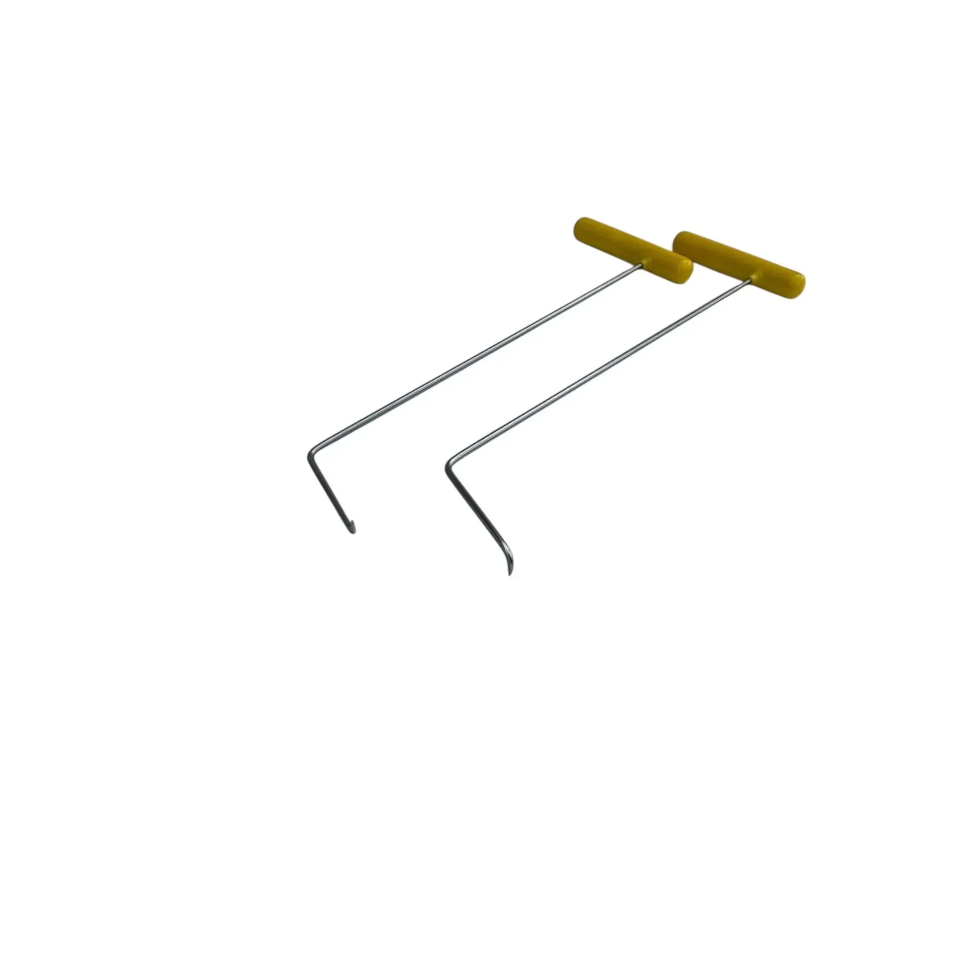 DentPDR Luvora Edition 2-Piece Cat Claw Tip Double Bend Left & Right Steel PDR Tools – Paintless Dent Repair Rods - DentPDR Stainless Steel – DentPDR Stainless Steel stainless steel PDR tool