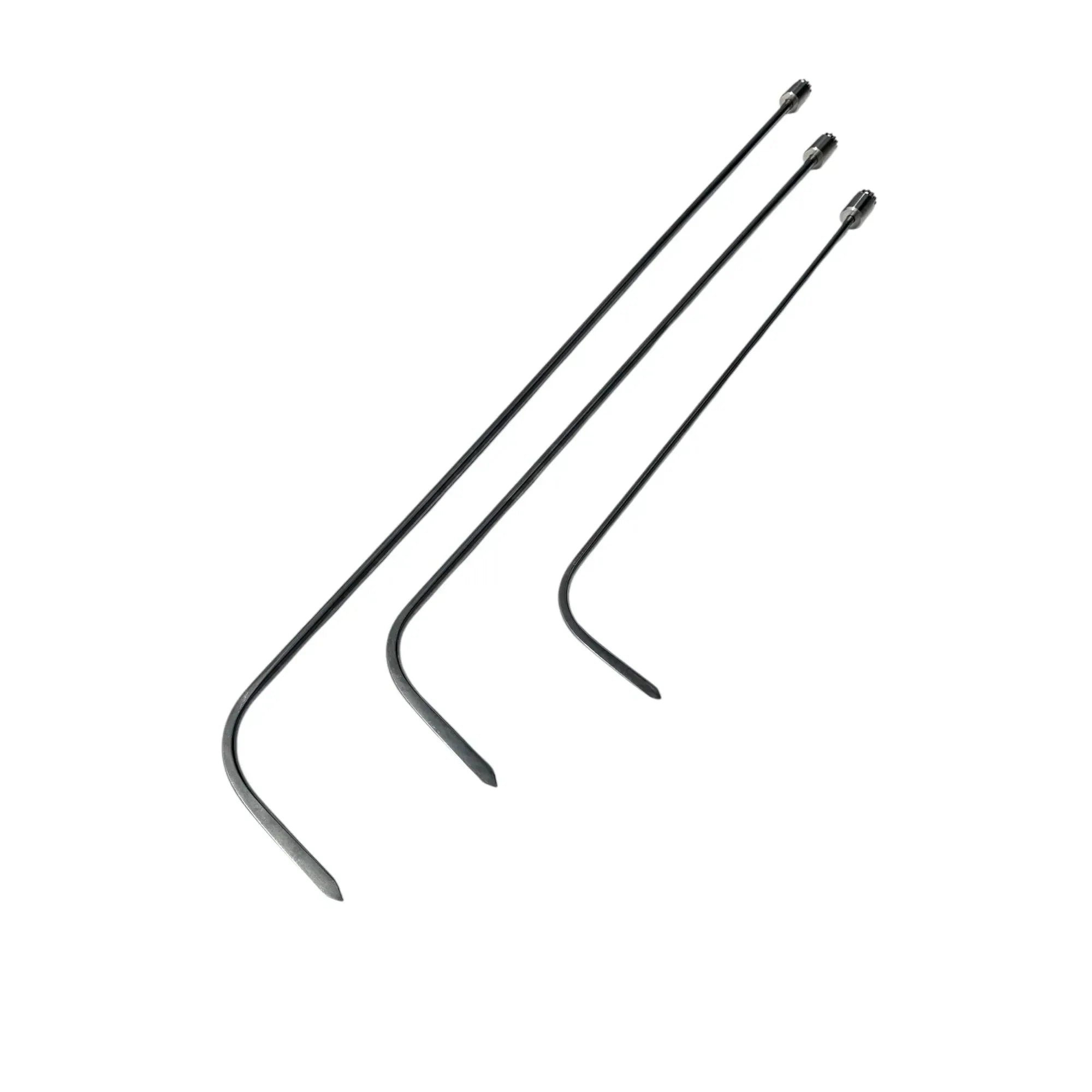 DentPDR DENTPDR Steel Dent Repair Rods with 360-Degree Rotation 3-Piece Lisbon Edition – DentPDR Stainless Steel stainless steel PDR tool