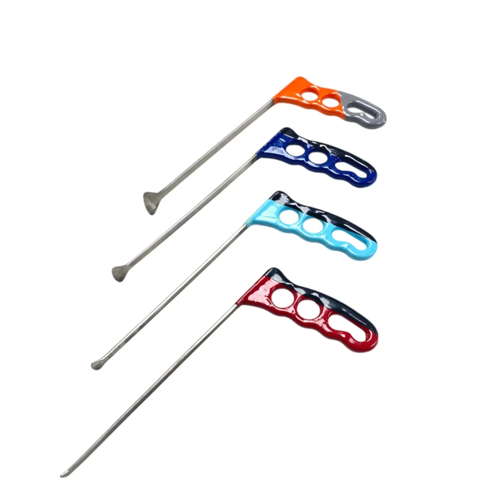 DentPDR Mardin Edition 4-Piece 20cm White Steel Whale Tail PDR Tools – Paintless Dent Repair Rods - DentPDR Stainless Steel – DentPDR Stainless Steel stainless steel PDR tool