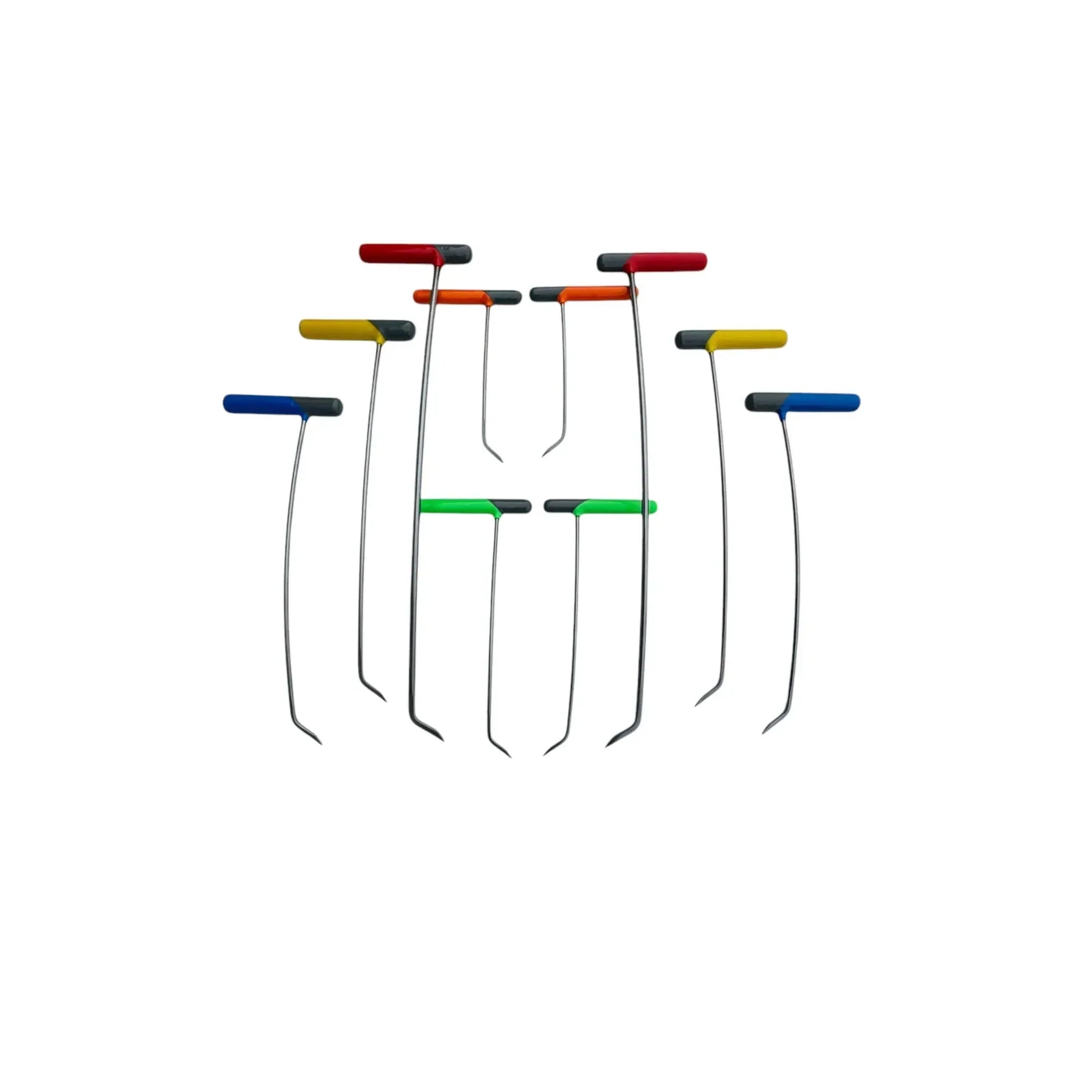 DentPDR The Navoris Edition 10-Piece Sharp Tip Single Bend Left & Right Steel - DentPDR Stainless Steel – DentPDR Stainless Steel stainless steel PDR tool