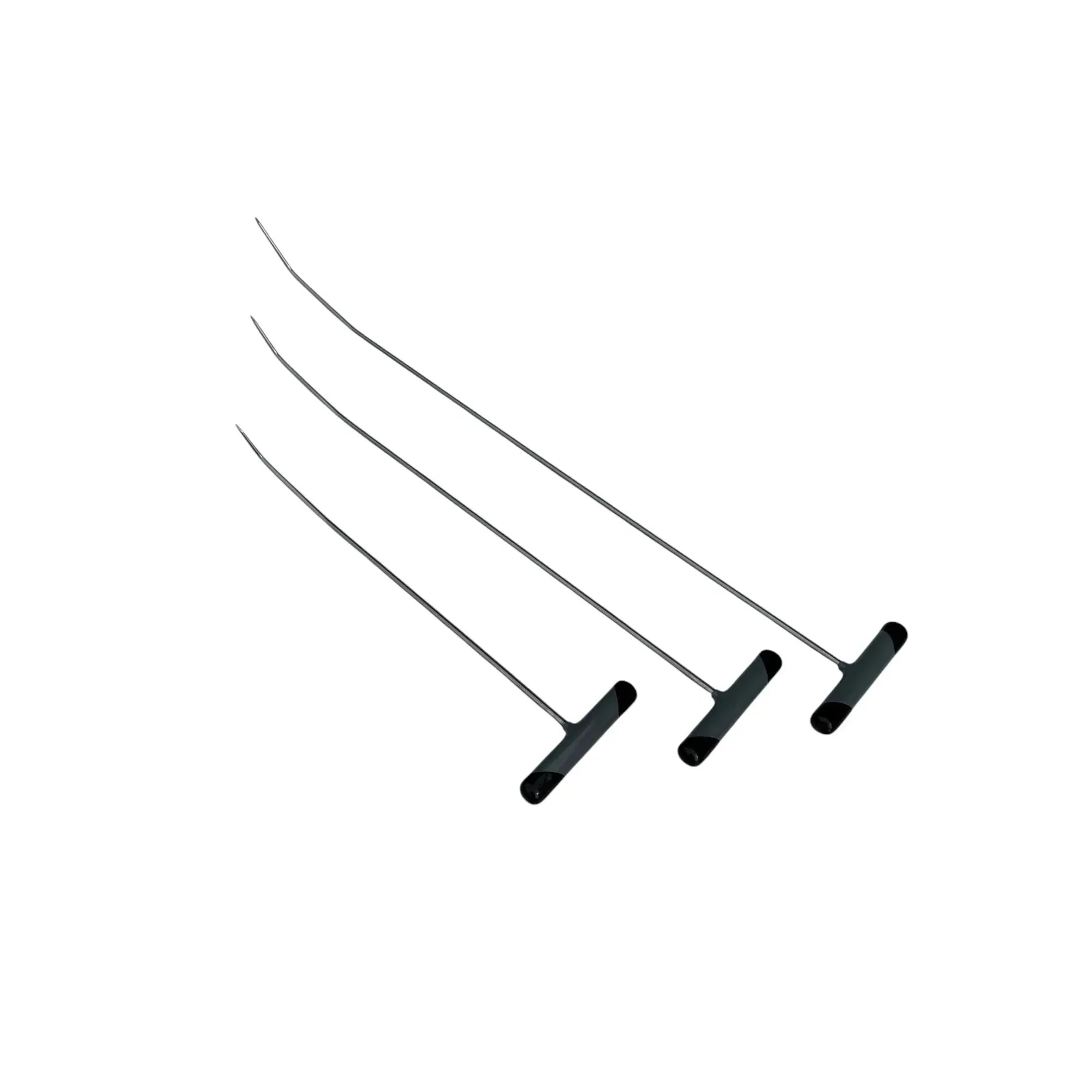 DentPDR Davoria Edition 3-Piece Double Bend Sharp Tip Steel PDR Tools – Paintless Dent Repair Rods - DentPDR Stainless Steel – DentPDR Stainless Steel stainless steel PDR tool