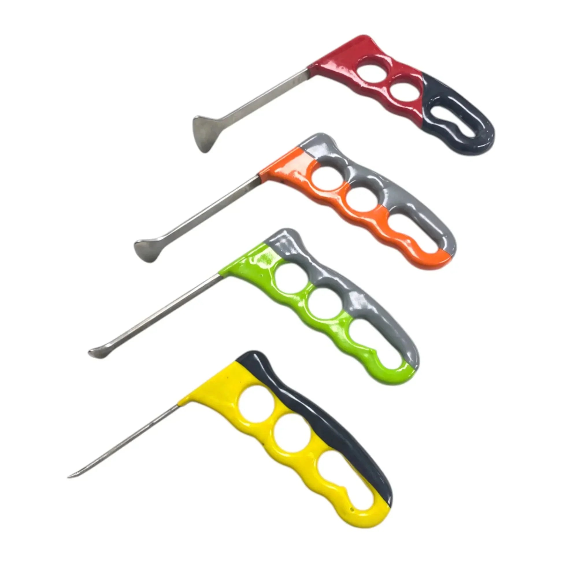 DentPDR Zyverna Edition 4-Piece 9cm White Steel Whale Tail PDR Tools – Paintless Dent Repair Rods - DentPDR Stainless Steel – DentPDR Stainless Steel stainless steel PDR tool