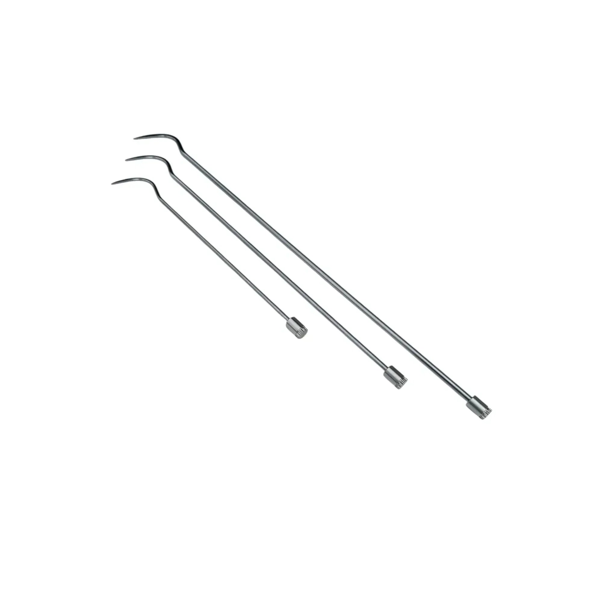 DentPDR DENTPDR Steel S-Curve Dent Repair Rods with 360-Degree Rotation Florence Edition - 3-Piece (60cm, 75cm, 90cm) – DentPDR Stainless Steel stainless steel PDR tool