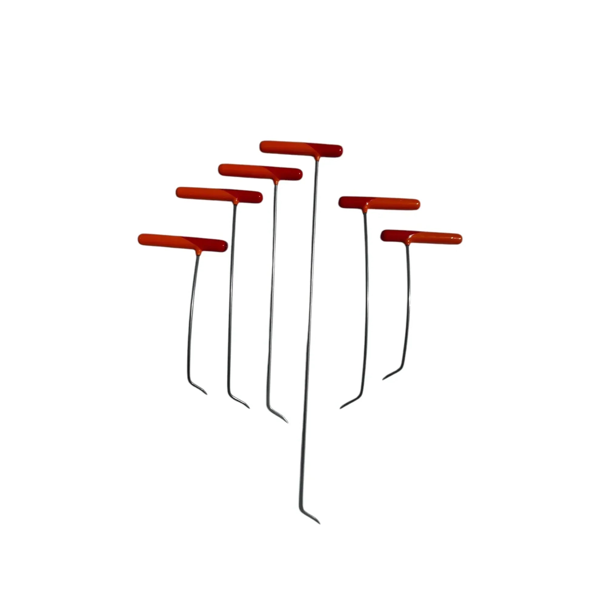 DentPDR Zynera Edition 6-Piece Mini Sharp Tip Rainbow Bend Left & Right Steel PDR Tools – Paintless Dent Repair Rods - DentPDR Stainless Steel – DentPDR Stainless Steel stainless steel PDR tool