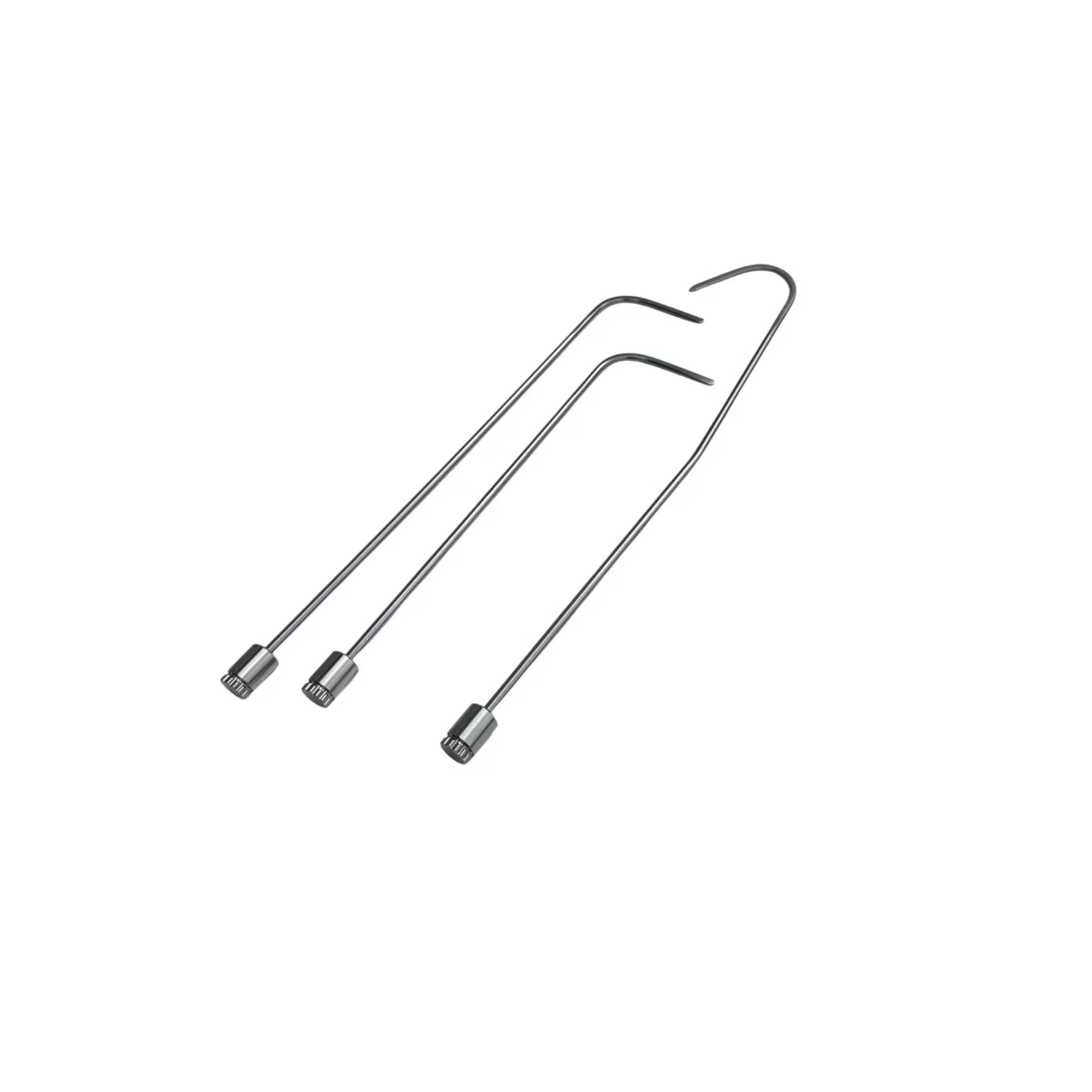 DentPDR Lunvera Edition 3-Piece 360° Rotating Professional PDR Rod Set – White Steel Paintless Dent Repair Tools (8mm, 40/50/60cm) - DentPDR Stainless Steel – DentPDR Stainless Steel stainless steel PDR tool