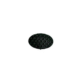 PDR Black Ellipse Glue Tabs (40x24mm / 10-Piece Set)