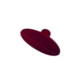 PDR Red Ellipse Wide Glue Tabs (49x34mm / 10-Piece Set)