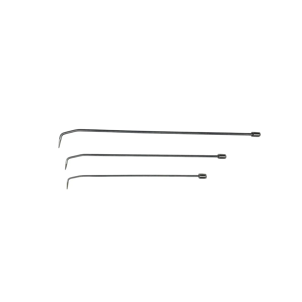DentPDR DENTPDR Steel Dent Repair Rods with Double Curve & Sharpened Tip Abu Dhabi Edition - 3-Piece (65cm, 80cm, 95cm) – DentPDR Stainless Steel stainless steel PDR tool
