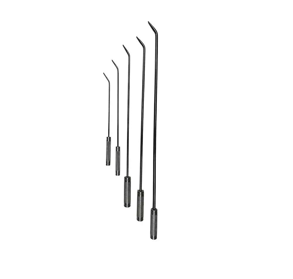 DentPDR DENTPDR Aluminum Handle Steel Dent Rod Set with Pencil-Sharp Tip Artvin Edition - 5-Piece (25cm, 35cm, 45cm, 70cm, 90cm) – DentPDR Stainless Steel stainless steel PDR tool