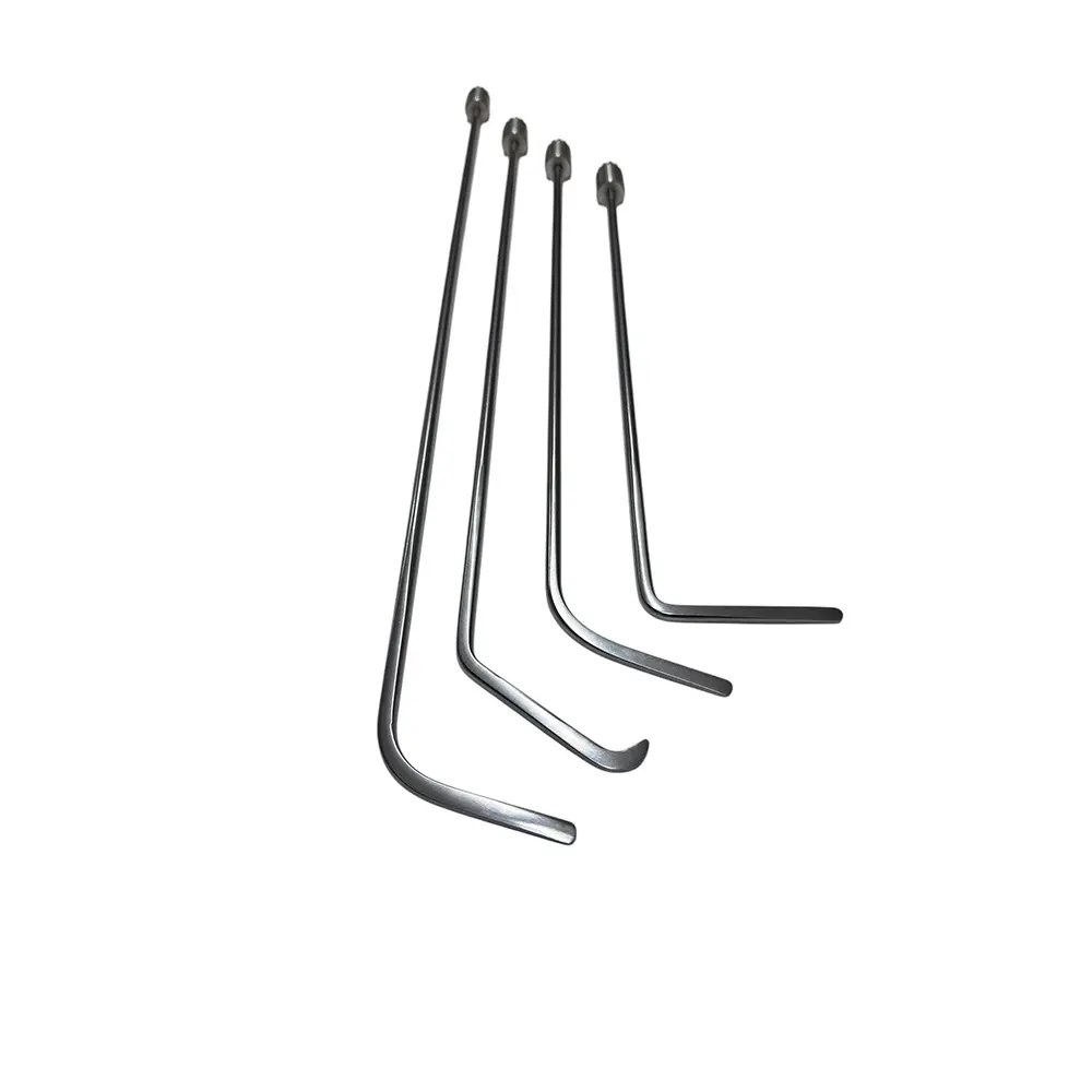 DentPDR DENTPDR Madrid Edition 360° Rotatable 4-Piece Steel Dent Repair Rods (45cm, 55cm, 60cm, 70cm) – DentPDR Stainless Steel stainless steel PDR tool