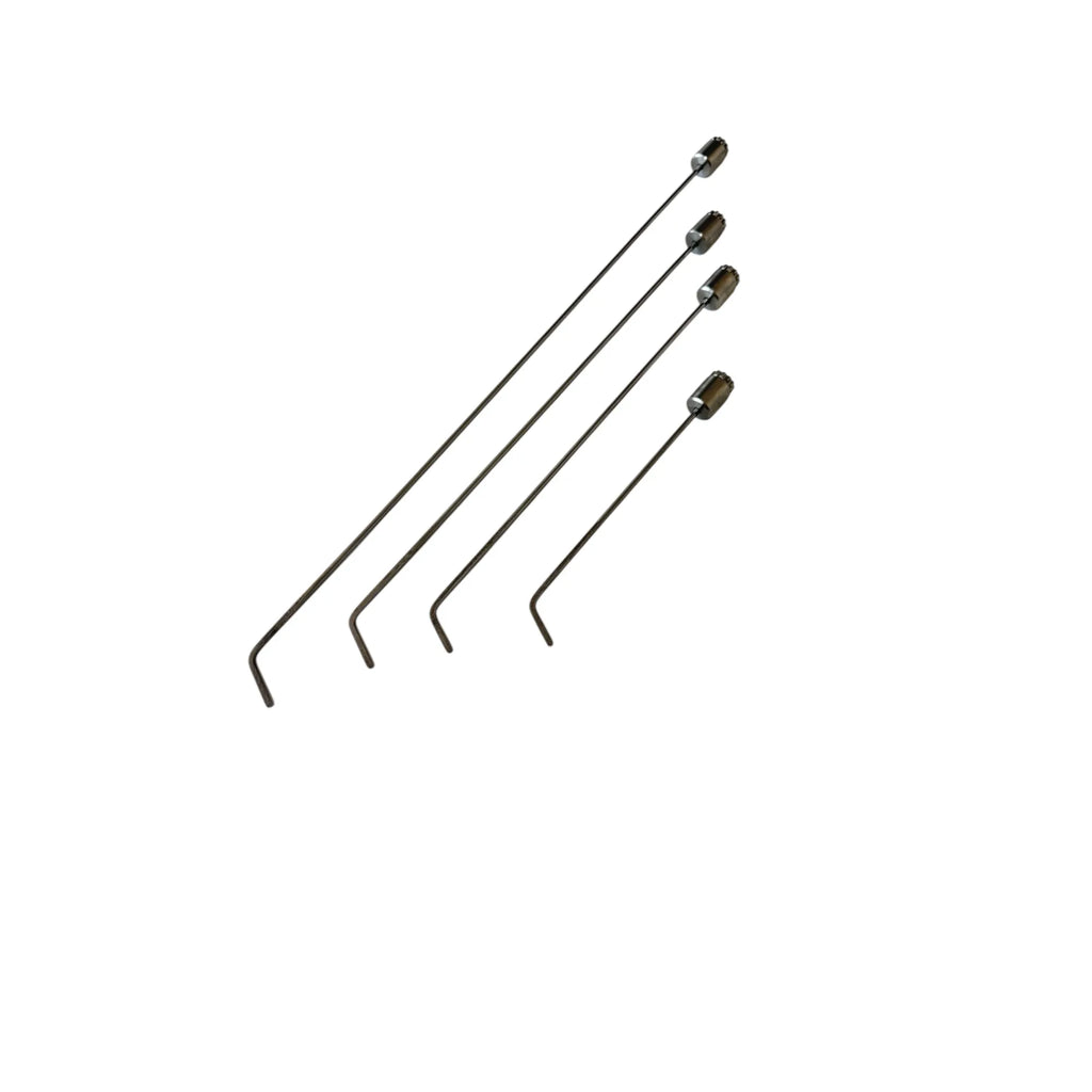 DentPDR DENTPDR London Edition Steel Dent Repair Rods with 360-Degree Rotation 4-Piece (25cm, 40cm, 65cm) – DentPDR Stainless Steel stainless steel PDR tool