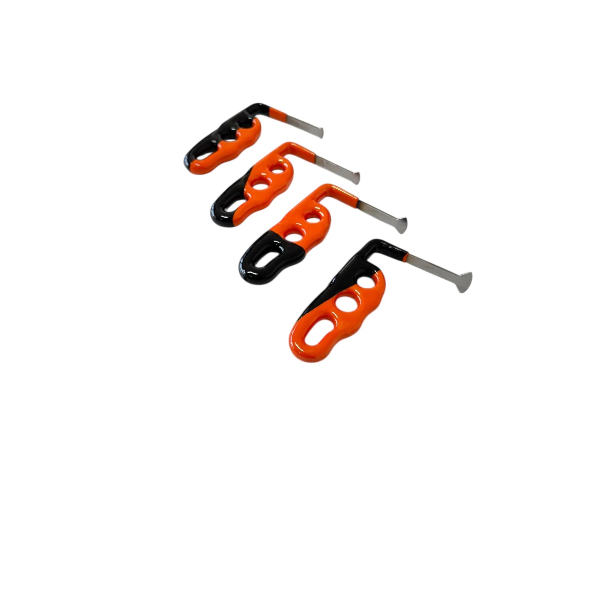 DentPDR Vorneta Edition 4-Piece 9cm White Steel Whale Tail PDR Tools – Paintless Dent Repair Rods - DentPDR Stainless Steel – DentPDR Stainless Steel stainless steel PDR tool