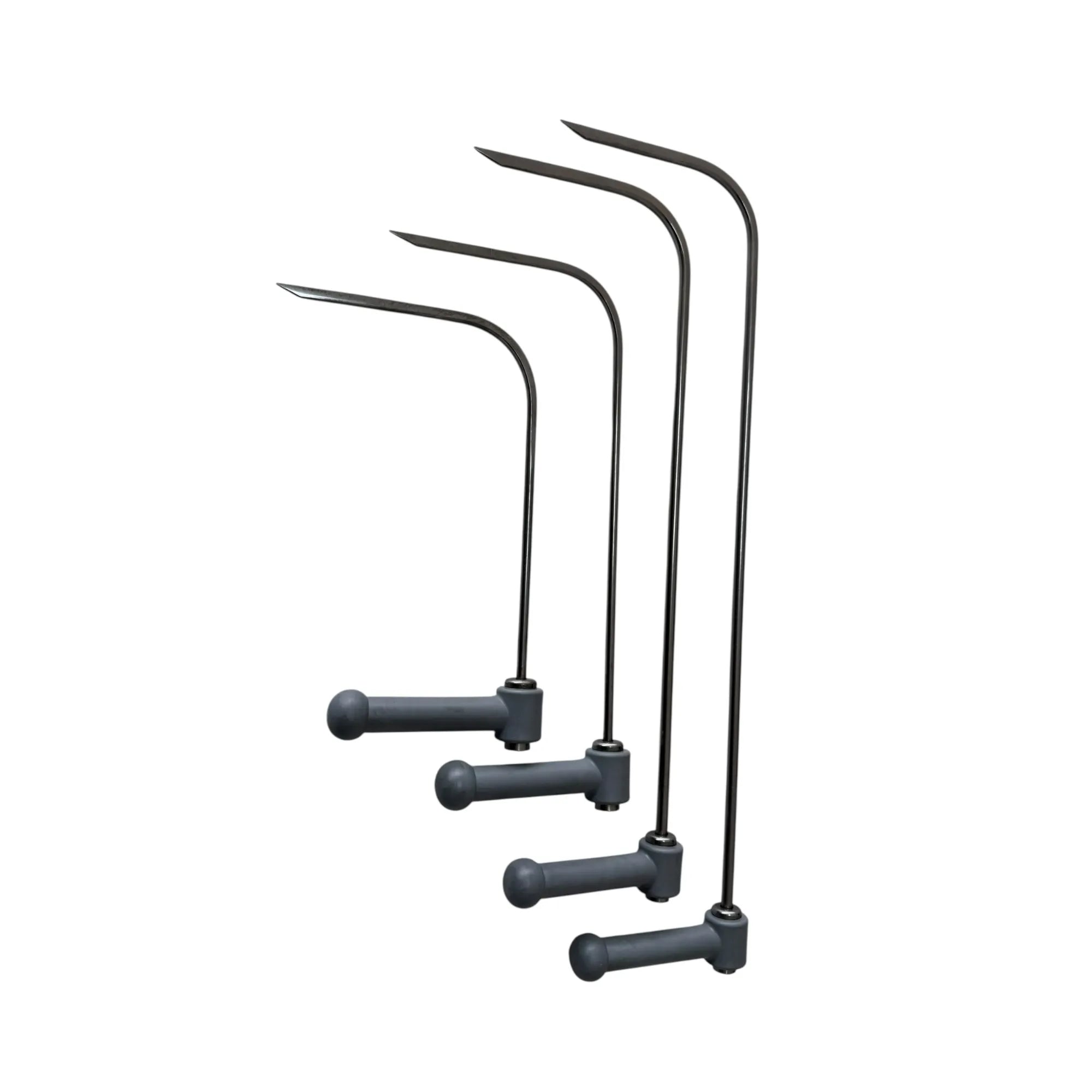 DentPDR Ronda Edition PDR DentPDR Stainless Steel 4-Piece 360° Rotating Paintless Dent Repair Rod Set – Hardened Steel Tools – DentPDR Stainless Steel stainless steel PDR tool