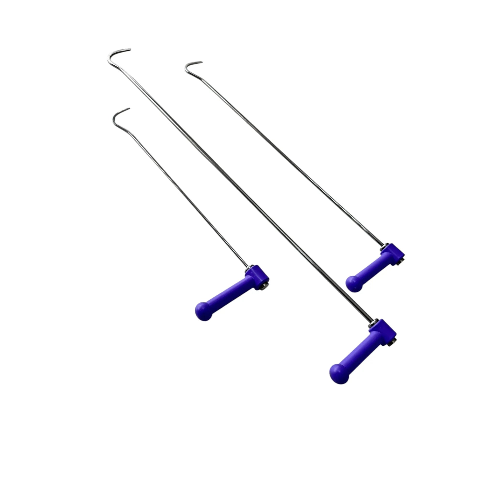 DentPDR Sintra Edition PDR DentPDR Stainless Steel 3-Piece 360° Rotating Paintless Dent Repair Rod Set – Hardened Steel Tools – DentPDR Stainless Steel stainless steel PDR tool