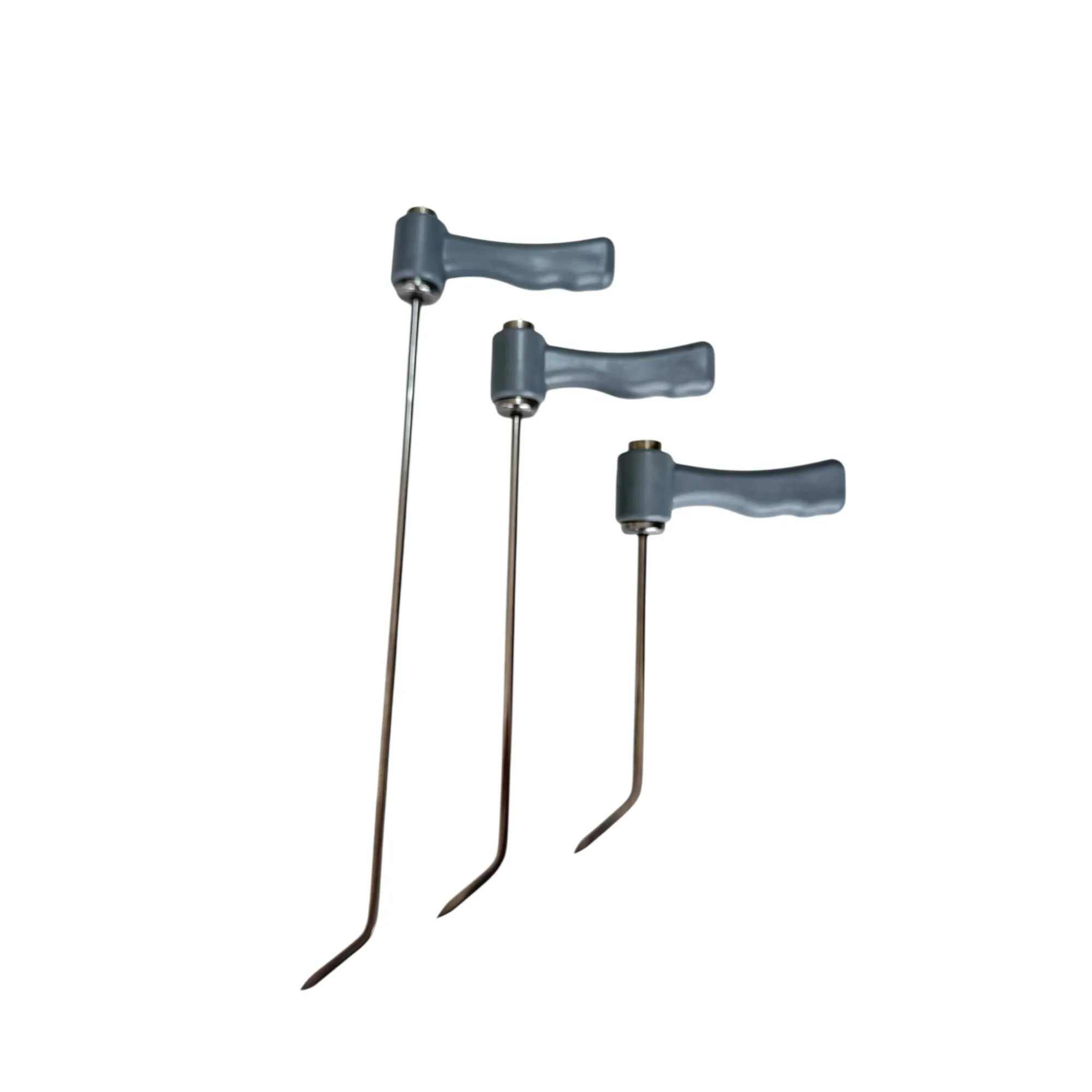 DentPDR Ancona Edition PDR DentPDR Stainless Steel 3-Piece 360° Rotating Paintless Dent Repair Rod Set – 6mm Hardened Steel – DentPDR Stainless Steel stainless steel PDR tool