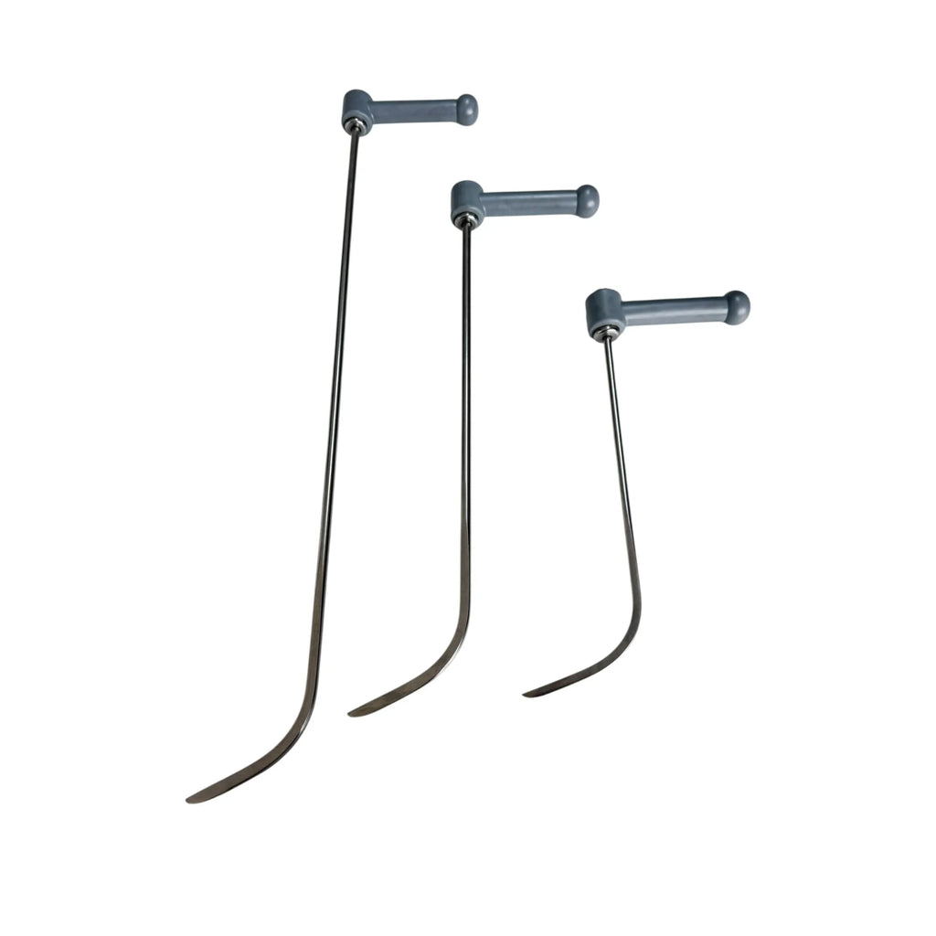 DentPDR Odessa Edition PDR DentPDR Stainless Steel 3-Piece 360° Rotating Paintless Dent Repair Rod Set – Hardened Steel Precision Tools – DentPDR Stainless Steel stainless steel PDR tool