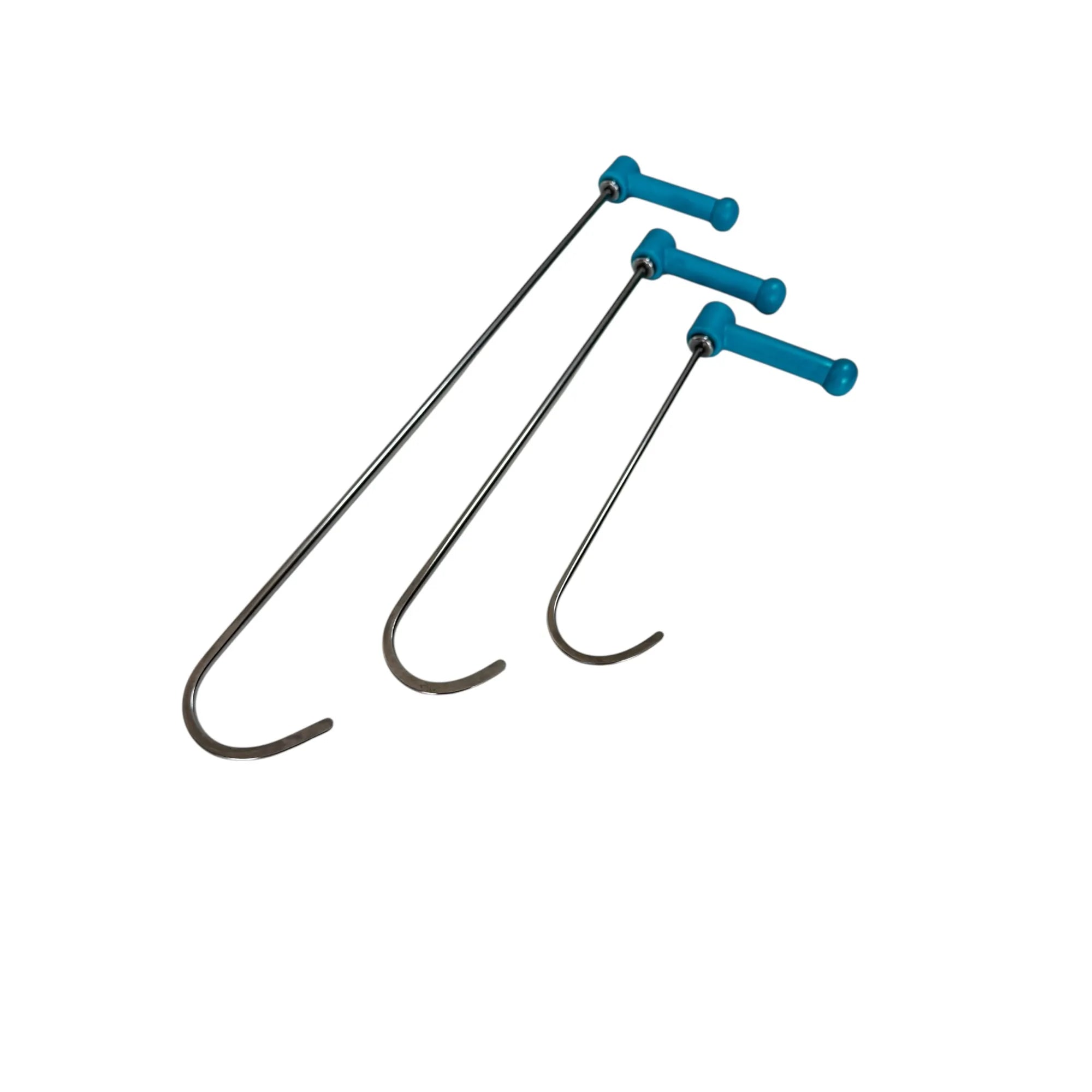 DentPDR Vilnius Edition PDR DentPDR Stainless Steel 3-Piece 360° Rotating Paintless Dent Repair Rod Set – Hardened Steel Tools – DentPDR Stainless Steel stainless steel PDR tool