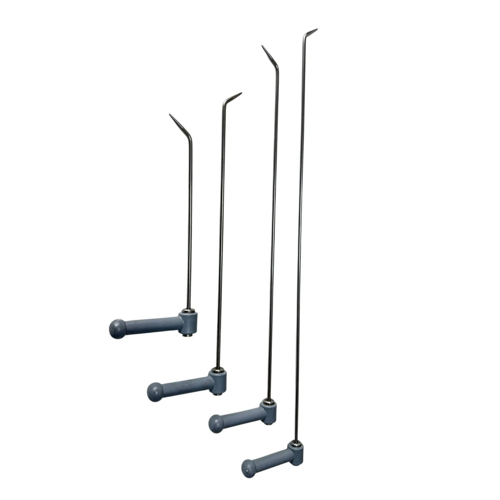 DentPDR Ankara  Edition PDR DentPDR Stainless Steel 4-Piece 360° Rotating Paintless Dent Repair Rod Set – 8mm Hardened Steel Tools – DentPDR Stainless Steel stainless steel PDR tool