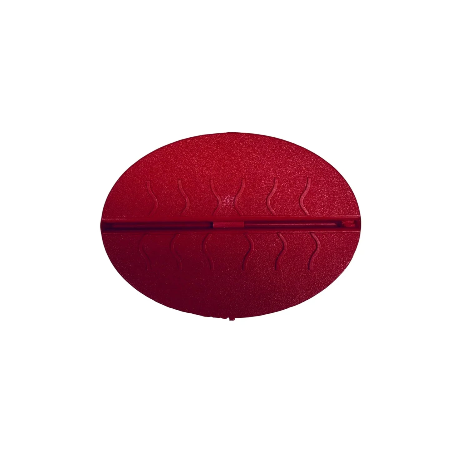 PDR Red Ellipse Wide Glue Tabs (49x34mm / 10-Piece Set)