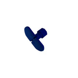 PDR Flat Round-Ellipse Glue Tabs (27x27mm / 10-Piece Set)