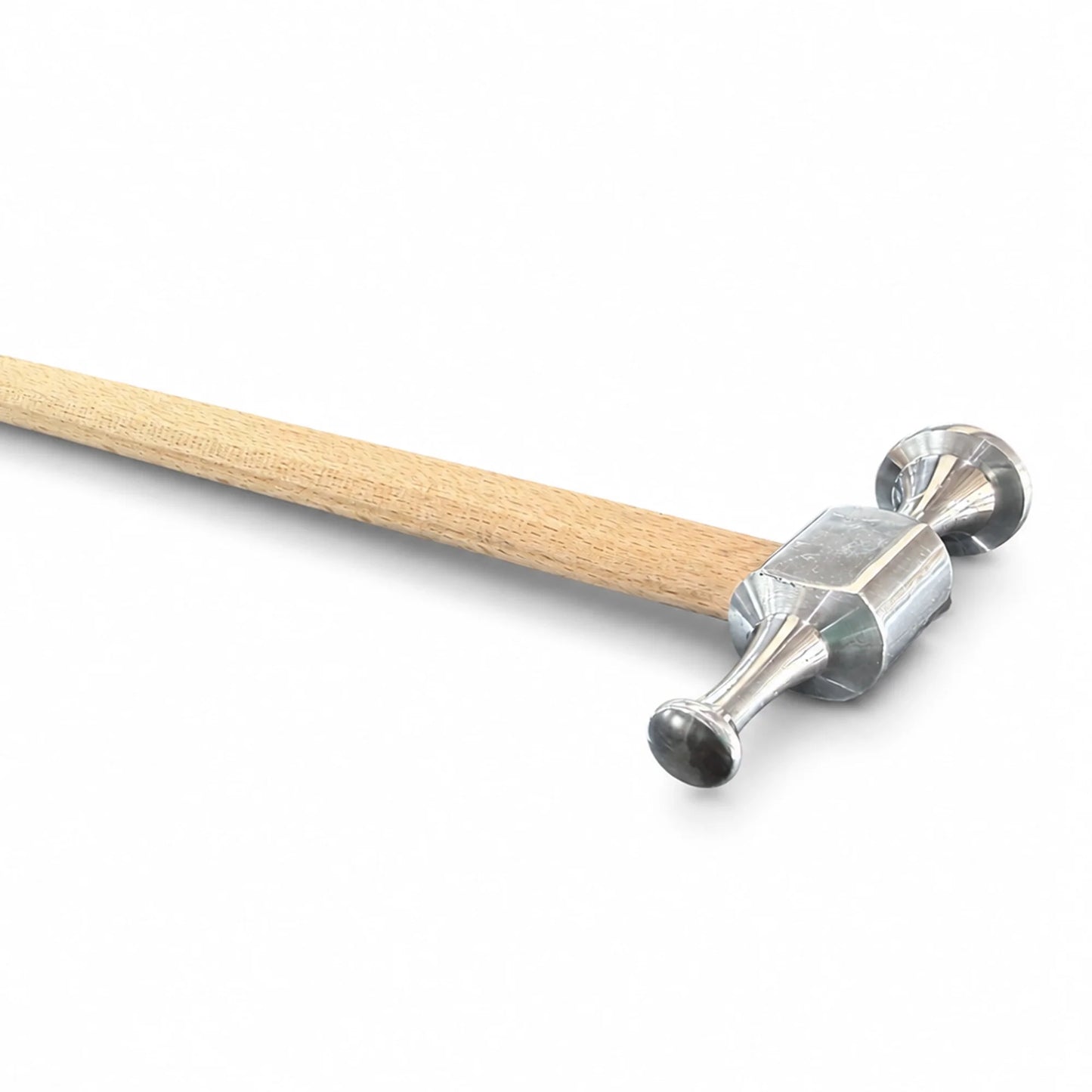 DentPDR Ergonomic Wood Handle Car Dent Hammer (Aluminum/Steel Options)