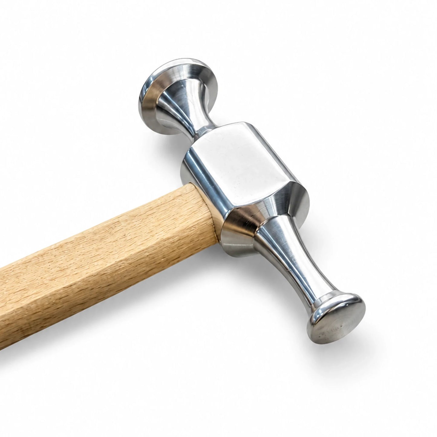 DentPDR Ergonomic Wood Handle Car Dent Hammer (Aluminum/Steel Options)