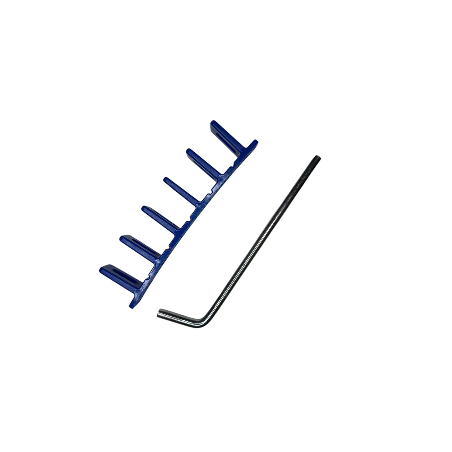PDR Blue Rigid Flat Crease Glue Tabs (22.5mm / 6-Piece Set)
