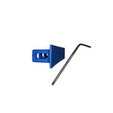PDR Blue Rigid Flat Crease Glue Tabs (40mm / 6-Piece Set)