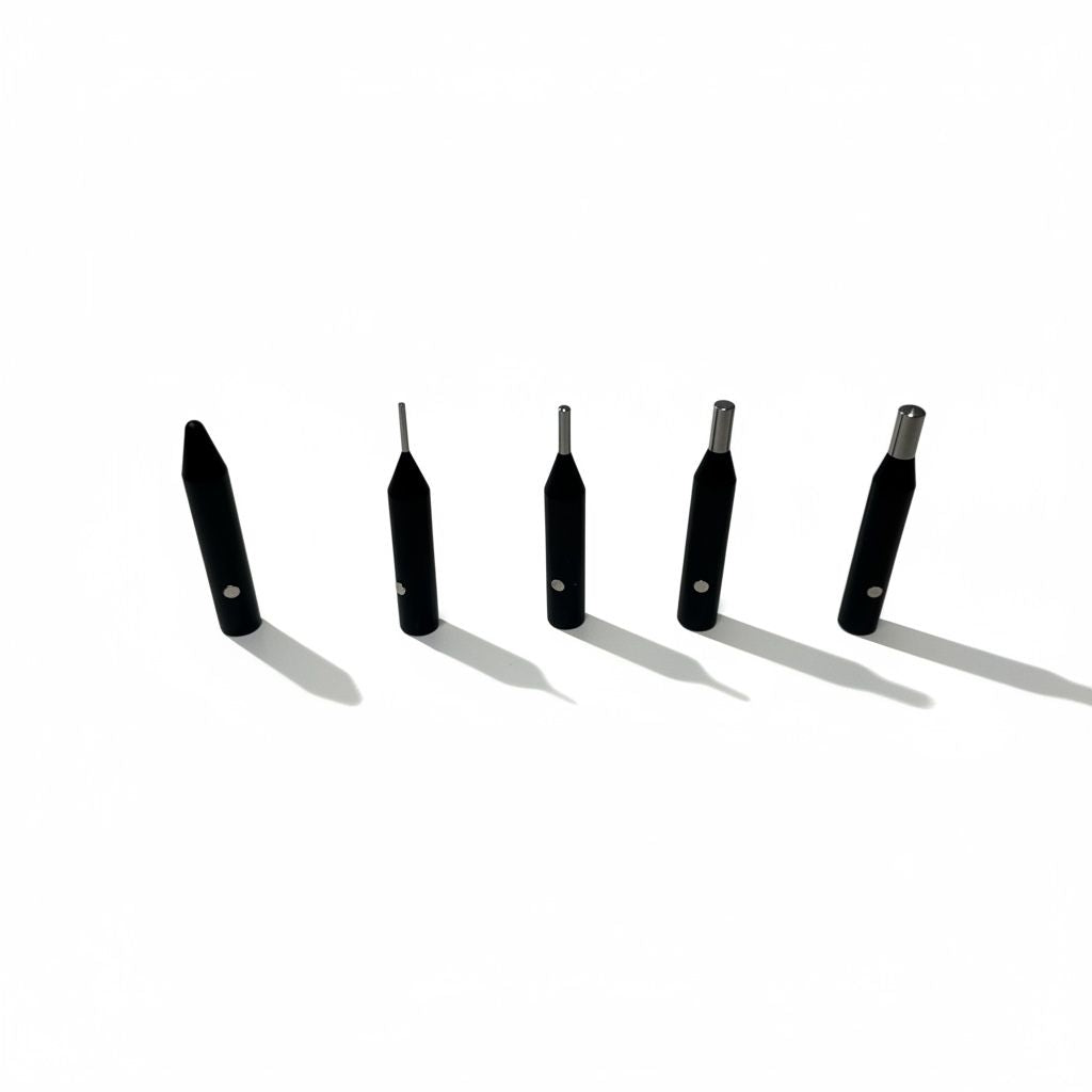 PDR Magnetic Knockdown Pen Set (5-Piece Stainless Steel Tips)