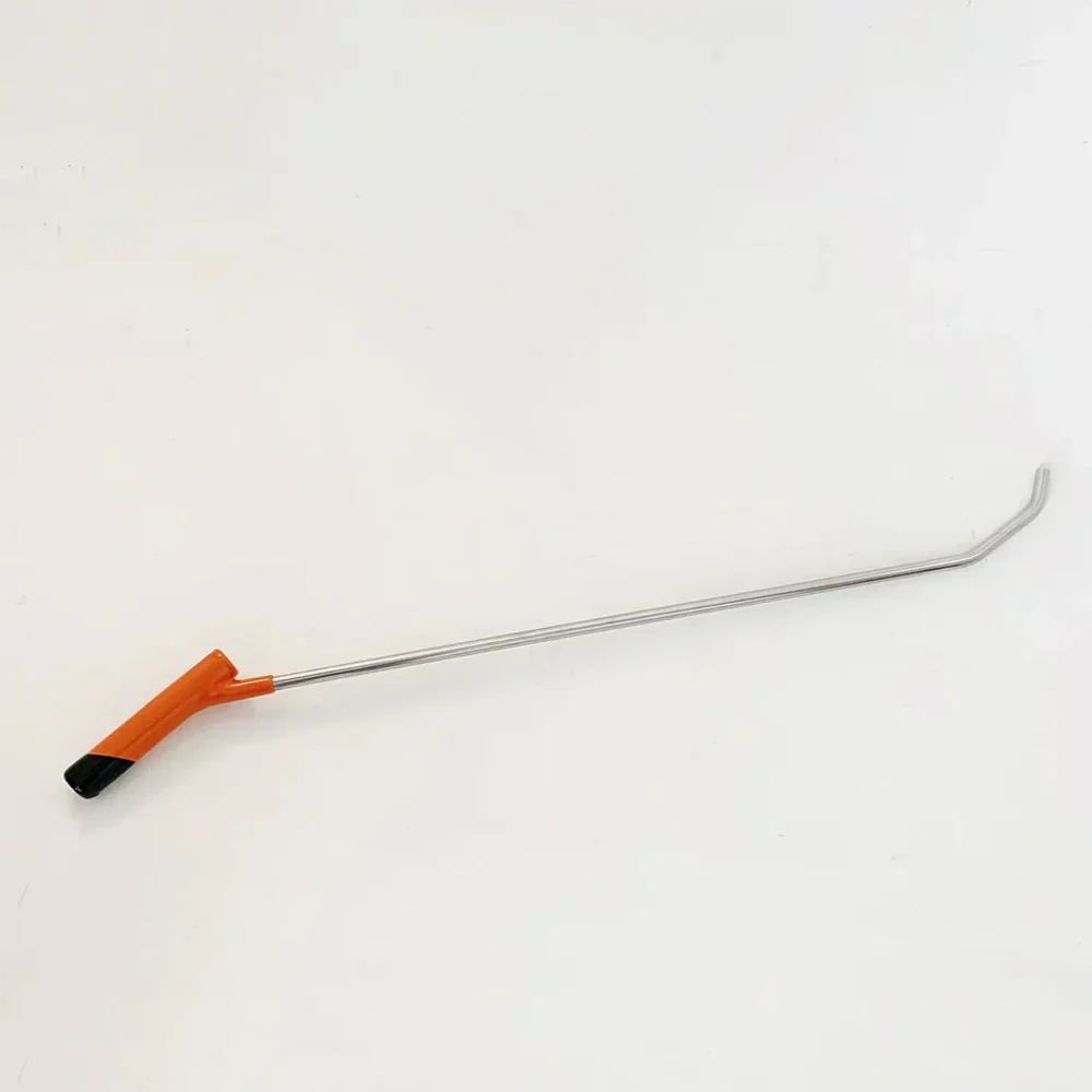 DentPDR Zynador Edition 12mm Diameter Dual Bend Angled Handle PDR Tools with Interchangeable Tips – Paintless Dent Repair Rods - DentPDR Stainless Steel – DentPDR Stainless Steel stainless steel PDR tool