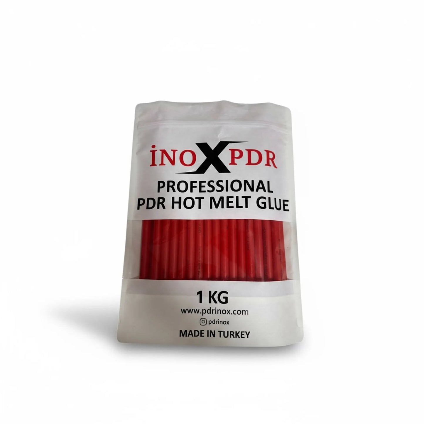 DentPDR Red Hot Melt Glue (1KG / 33 Sticks) - Fast Bond