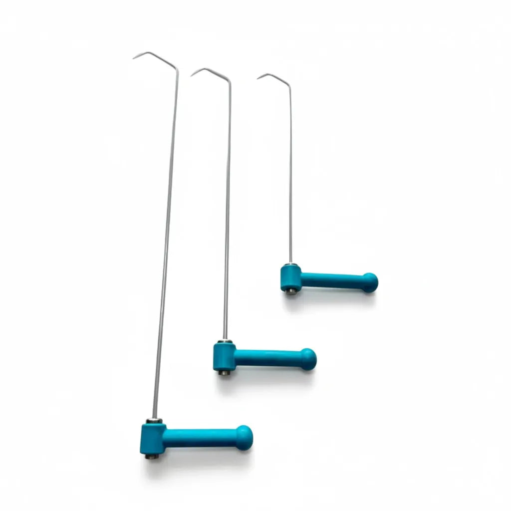 Lucca Edition 3-Piece Ratchet Handle PDR Rod Set (Mixed Sizes)