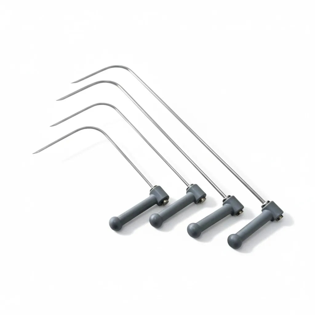 Ronda Edition 4-Piece Ratchet Handle PDR Rod Set (Round Tip)