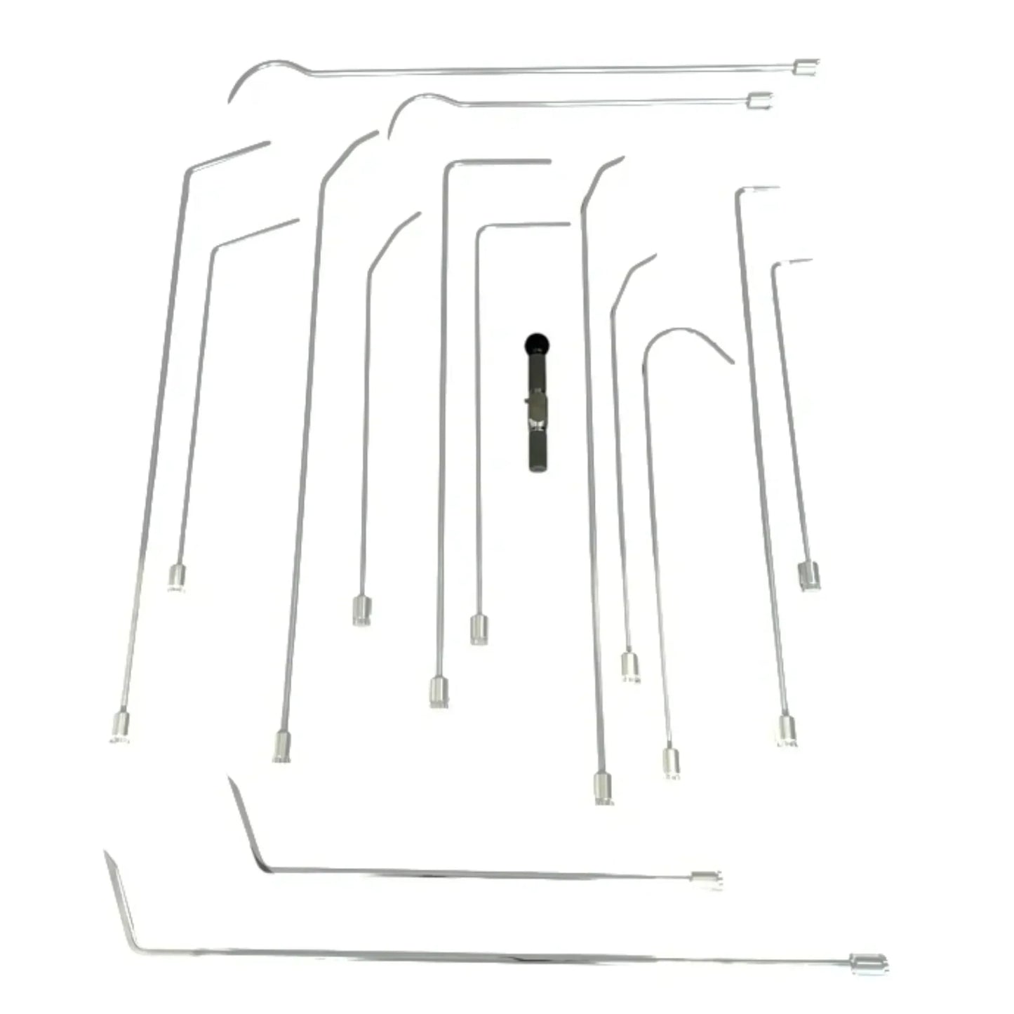Bursa Edition 16-Piece Custom 360° Rotating PDR Rod Set & Bag