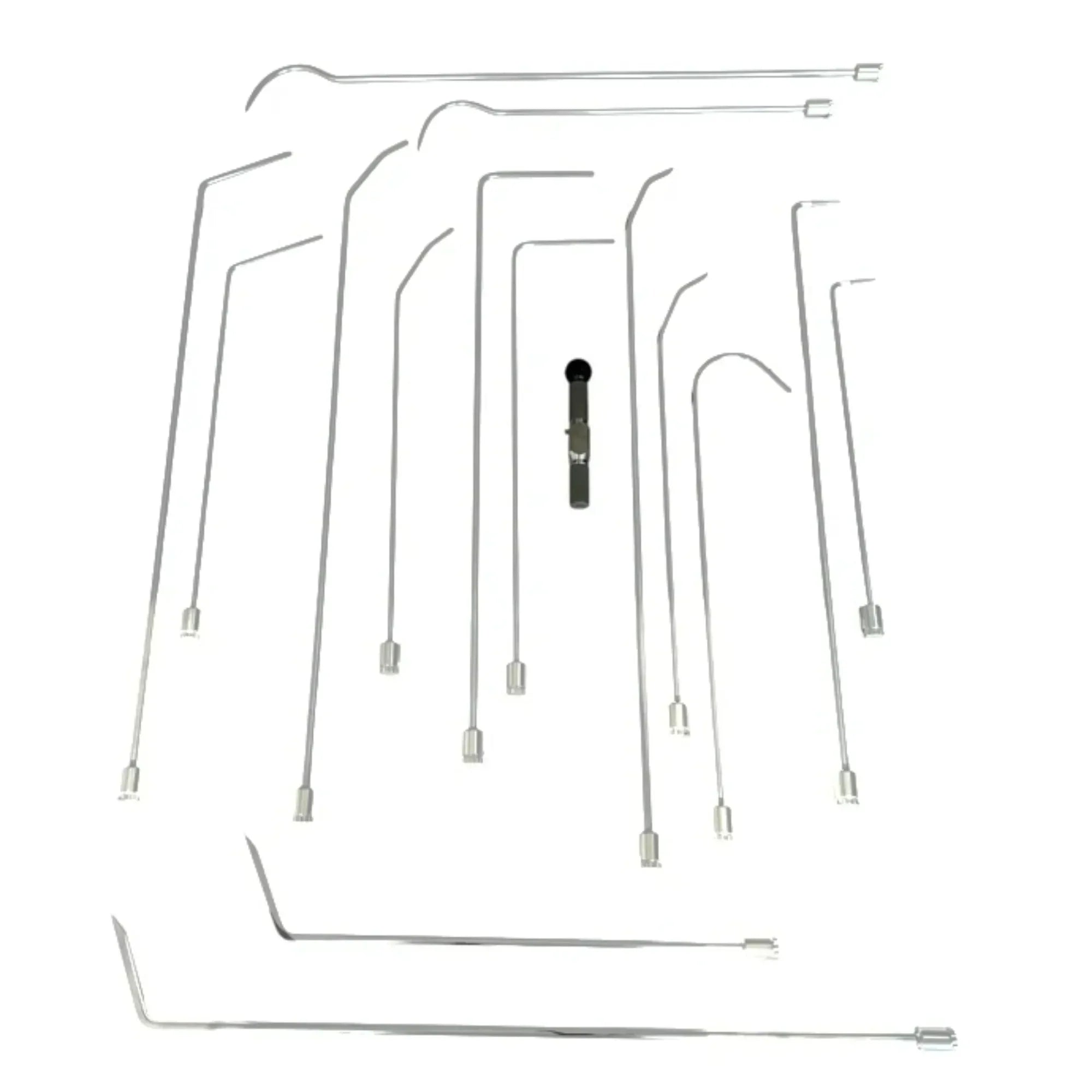Bursa Edition 16-Piece Custom 360° Rotating PDR Rod Set & Bag