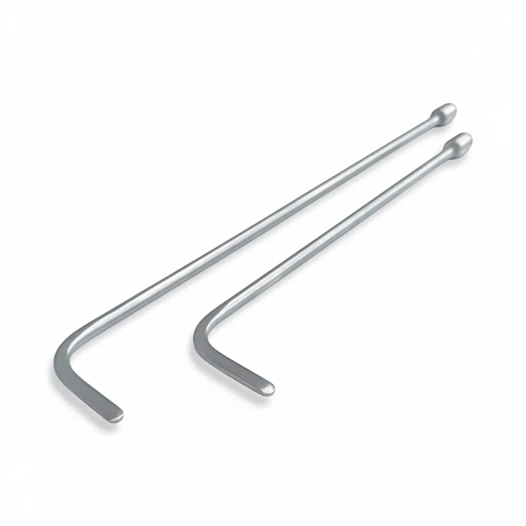 Erbora Edition 2-Piece 360° Rotatable PDR Rod Set (Round Tip)