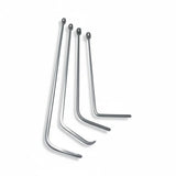 Madrid Edition 4-Piece 360° Rotating Single-Curve PDR Set (Round Tip)