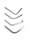 Madrid Edition 4-Piece 360° Rotating Single-Curve PDR Set (Round Tip)