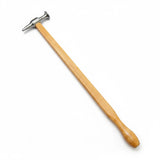 Stainless Steel PDR Hammer with Wooden Handle – Professional Paintless Dent Repair Tool