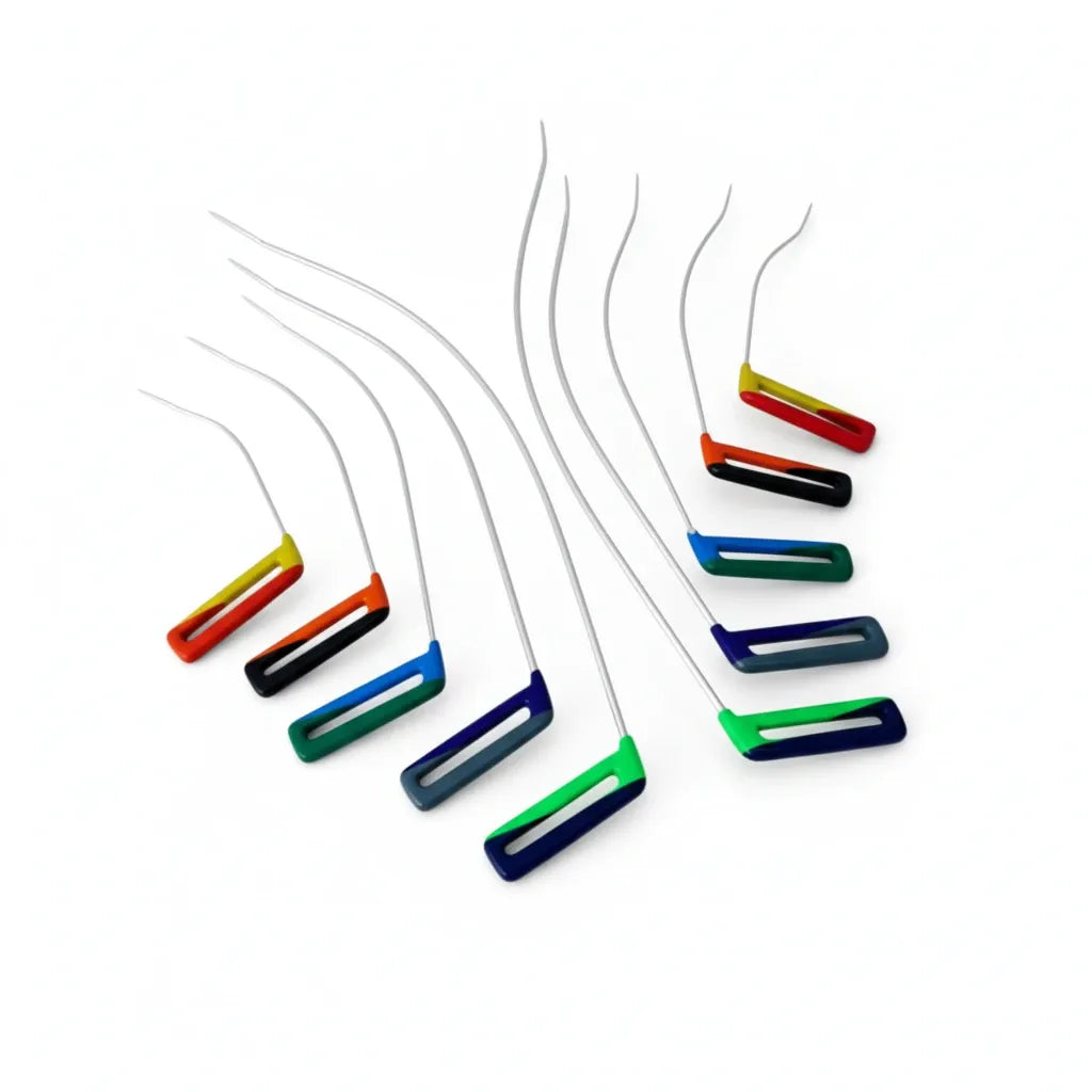 Batumi Edition 10-Piece Rainbow Double-Bend PDR Set (Sharp Tip)