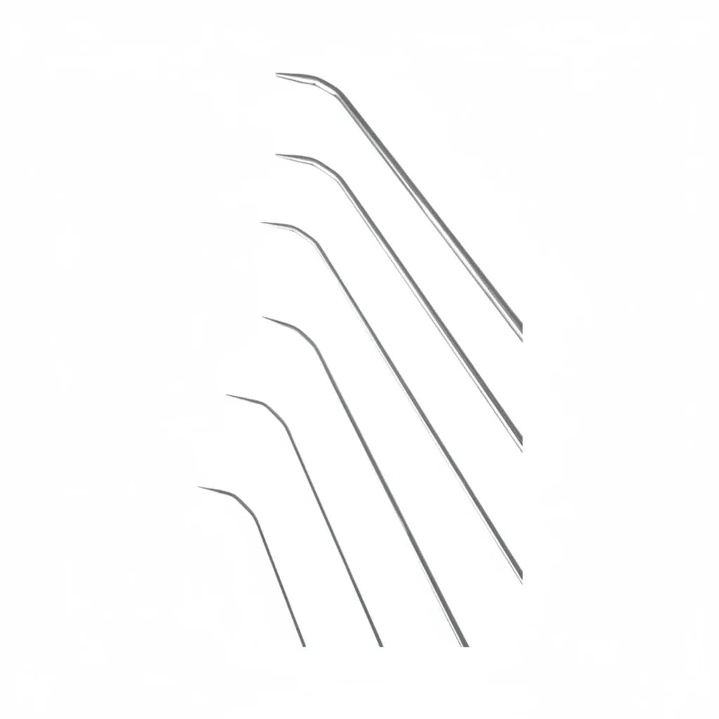 Cádiz Edition 6-Piece Angled Handle PDR Rod Set (Sharp Tip)