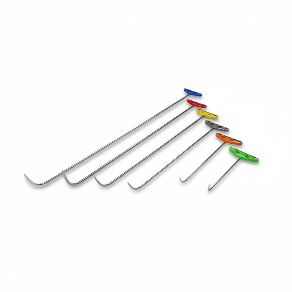 Elvora Edition 6-Piece Single Bend PDR Rod Set (Sharp Tip)