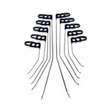 Kyoto Edition 10-Piece Double-Curved PDR Rod Set (Round Tip)