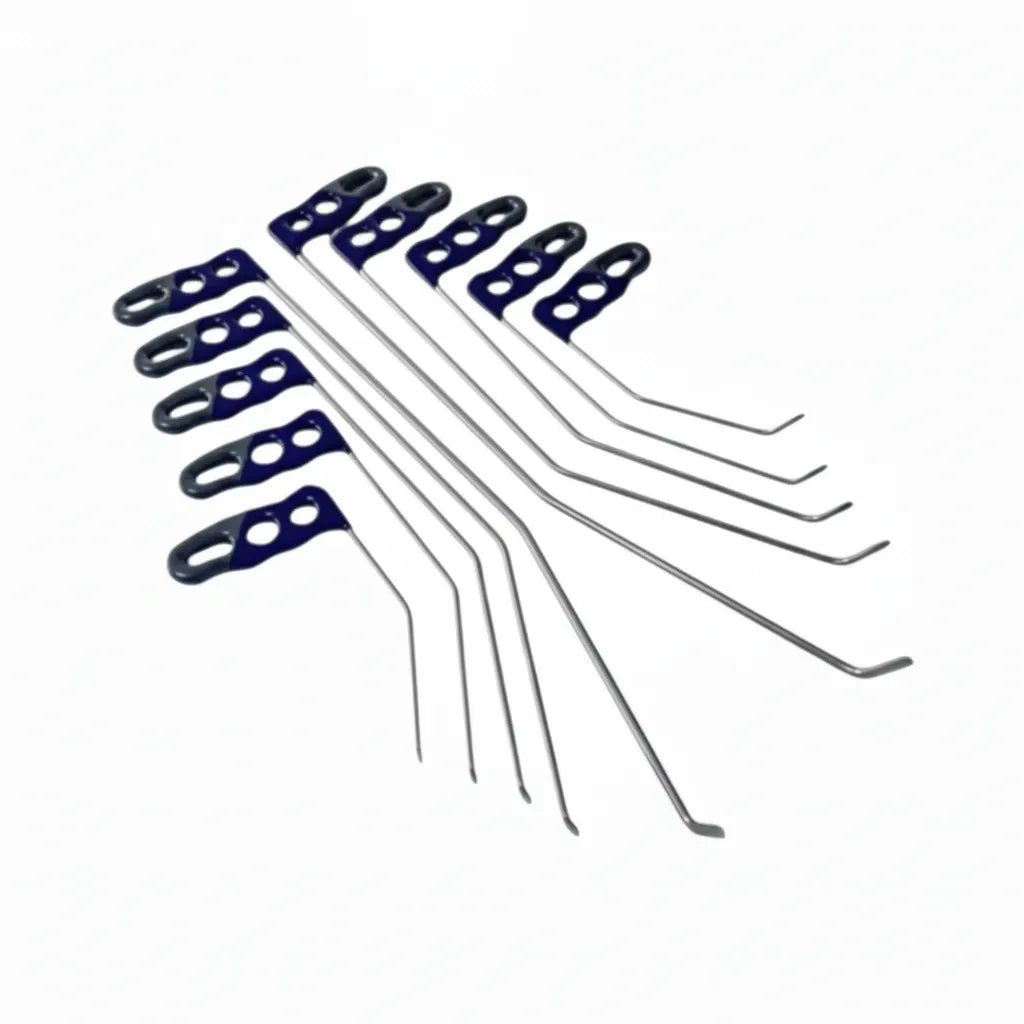Kyoto Edition 10-Piece Double-Curved PDR Rod Set (Round Tip)