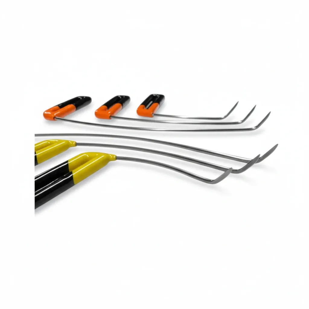 Shanghai Edition 6-Piece T-Handle PDR Rod Set (Dual-Curved)