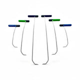 Konya Edition 6-Piece Double Bend PDR Rod Set (Pointed Tip)