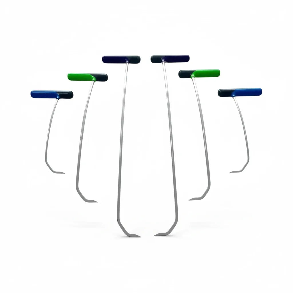 Konya Edition 6-Piece Double Bend PDR Rod Set (Pointed Tip)